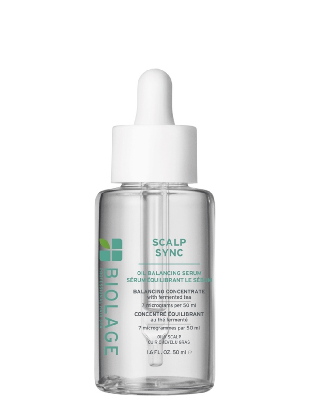 Scalp Sync Oil Balancing Serum - White